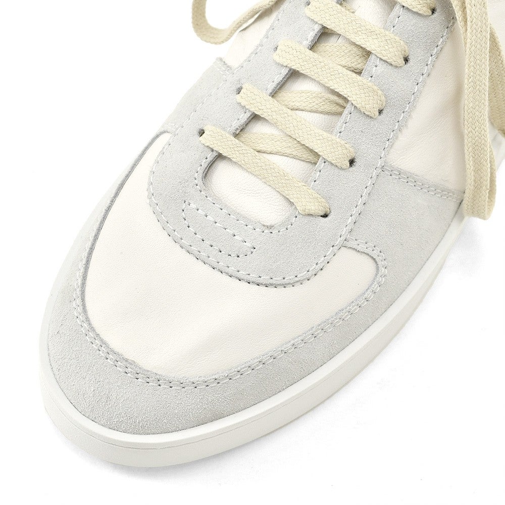 ペリーコサニーPELLICOSUNNYレザースニーカーメンズレースアップシューズM009モデルゴートレザーホワイト白ジャーマントレーナーTRAVISトラヴィスソール国内正規品でらでら公式ブランド