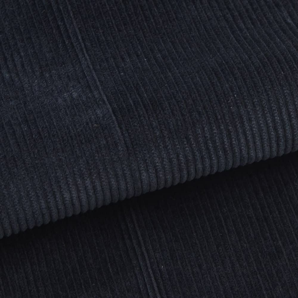 ビーエイブルBEABLEコーデュロイパンツメンズRICCARDOリッカルドストレッチコーデュロイブラック黒1プリーツジップフライ国内正規品でらでら公式ブランド