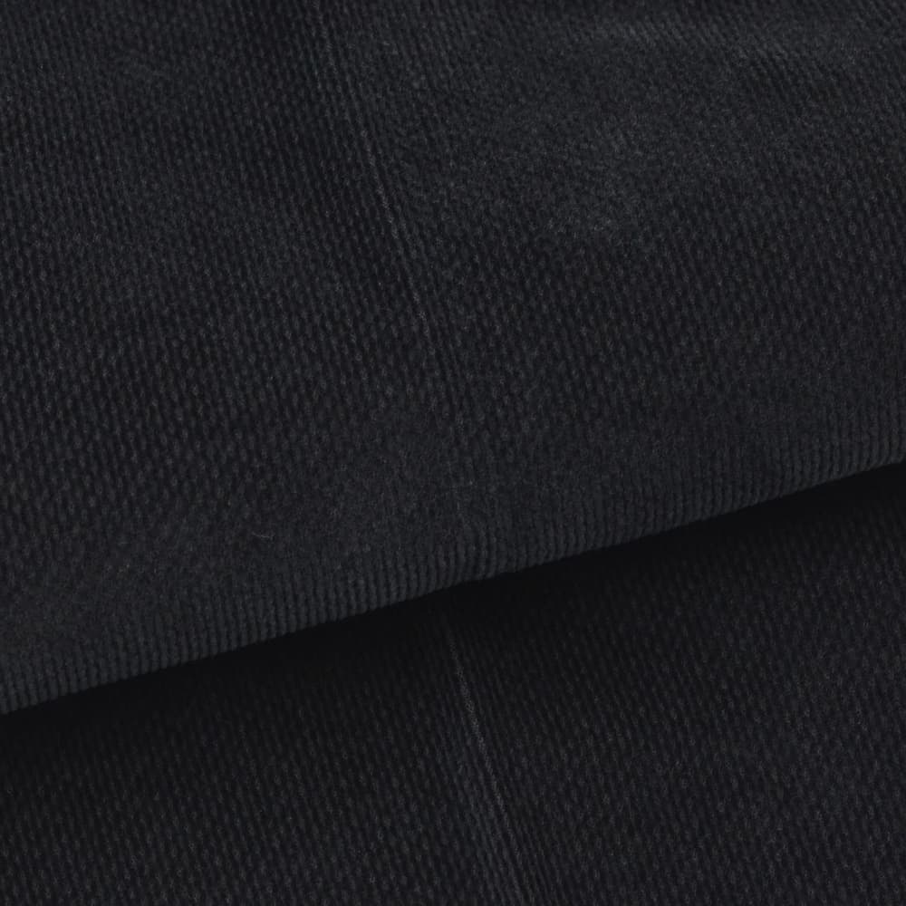 アントレアミENTREAMIS細畝コーデュロイパンツメンズコットンスラックス8188モデルブラック黒スリムテーパードガーメントダイアイコンパッチ国内正規品でらでら公式ブランド