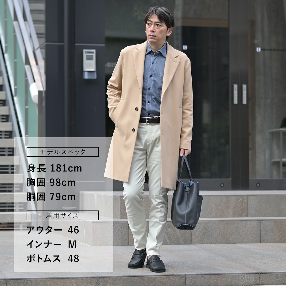ベルウィッチBERWICHチノスラックスメンズコットンパンツMORELLOモレッロ当店別注オフホワイト白ノープリーツ先染めツイル生地スリムテーパード3点留めフロント国内正規品でらでら公式ブランド