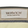 ベルウィッチBERWICHチノスラックスメンズコットンパンツMORELLOモレッロ当店別注グレーノープリーツ先染めツイル生地スリムテーパード3点留めフロント国内正規品でらでら公式ブランド
