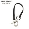 ザソールTHESOLEレザーキーホルダーメンズウォレットチェーンAPPESIブラック黒トリヨン・モーリスメタルパーツバッグアクセサリープレゼント国内正規品でらでら公式ブランド