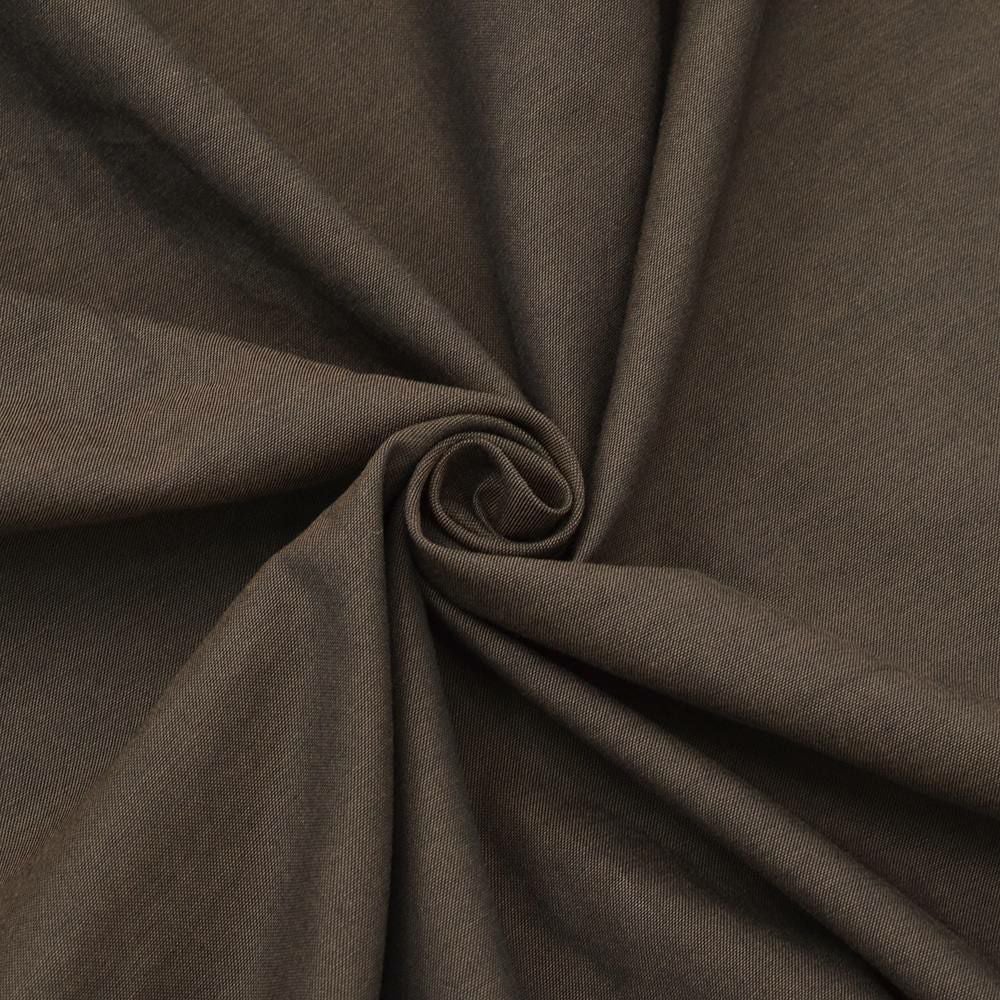 ジャンネットGIANNETTO長袖シャツメンズカラーシャンブレー生地コットン100％ヴィンチフィットVINCIFITブラウン茶ホリゾンタル襟イタリア製国内正規品でらでら公式ブランド