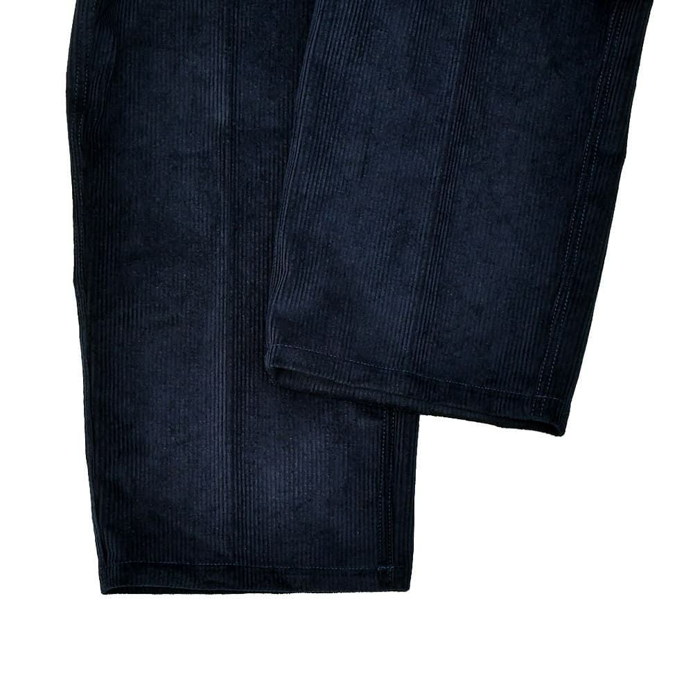 ルトラヴァイユールガリスLETRAVAILLEURGALLICEワークパンツメンズコーデュロイパンツLEPANTALONコットンリネンネイビー紺バックアジャスタールーズシルエット国内正規品でらでら公式ブランド