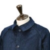 ルトラヴァイユールガリスLETRAVAILLEURGALLICEワークジャケットメンズコーデュロイブルゾンLEBLOUSONRAIEコットンリネンネイビー紺ラグランスリーブ裾アジャスター国内正規品でらでら公式ブランド