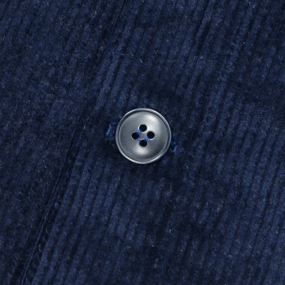 ルトラヴァイユールガリスLETRAVAILLEURGALLICEワークジャケットメンズコーデュロイブルゾンLEBLOUSONRAIEコットンリネンネイビー紺ラグランスリーブ裾アジャスター国内正規品でらでら公式ブランド