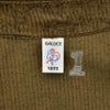 ルトラヴァイユールガリスLETRAVAILLEURGALLICEワークジャケットメンズコーデュロイブルゾンLEBLOUSONRAIEコットンリネンブラウン茶ラグランスリーブ裾アジャスター国内正規品でらでら公式ブランド