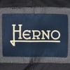 【ファイナルクリアランス20】ヘルノHERNOボアチェスターコートメンズエコファーアウターCA000206U3つ釦シングルブラック黒リサイクルポリエステルリラックスシルエット国内正規品でらでら公式ブランド