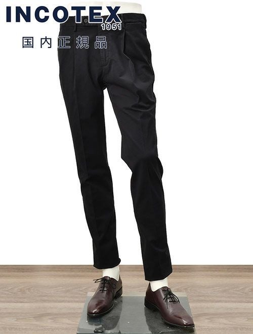インコテックス INCOTEX ウールスラックス メンズ 100番 ウール