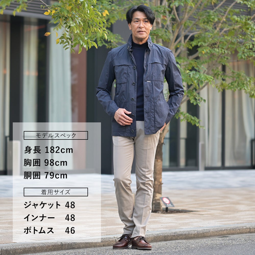 インコテックスINCOTEXチノスラックスメンズコットンパンツ30型ストレッチコットンツイル生地グレージュスリムフィットガーメントダイノープリーツ国内正規品でらでら公式ブランド
