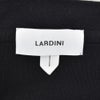 ラルディーニLARDINIニットジャケットメンズ2つ釦シングルフロントCNCJLJM56コットン100%ミラノリブブラック黒カーディガンブート二エール付国内正規品でらでら公式ブランド