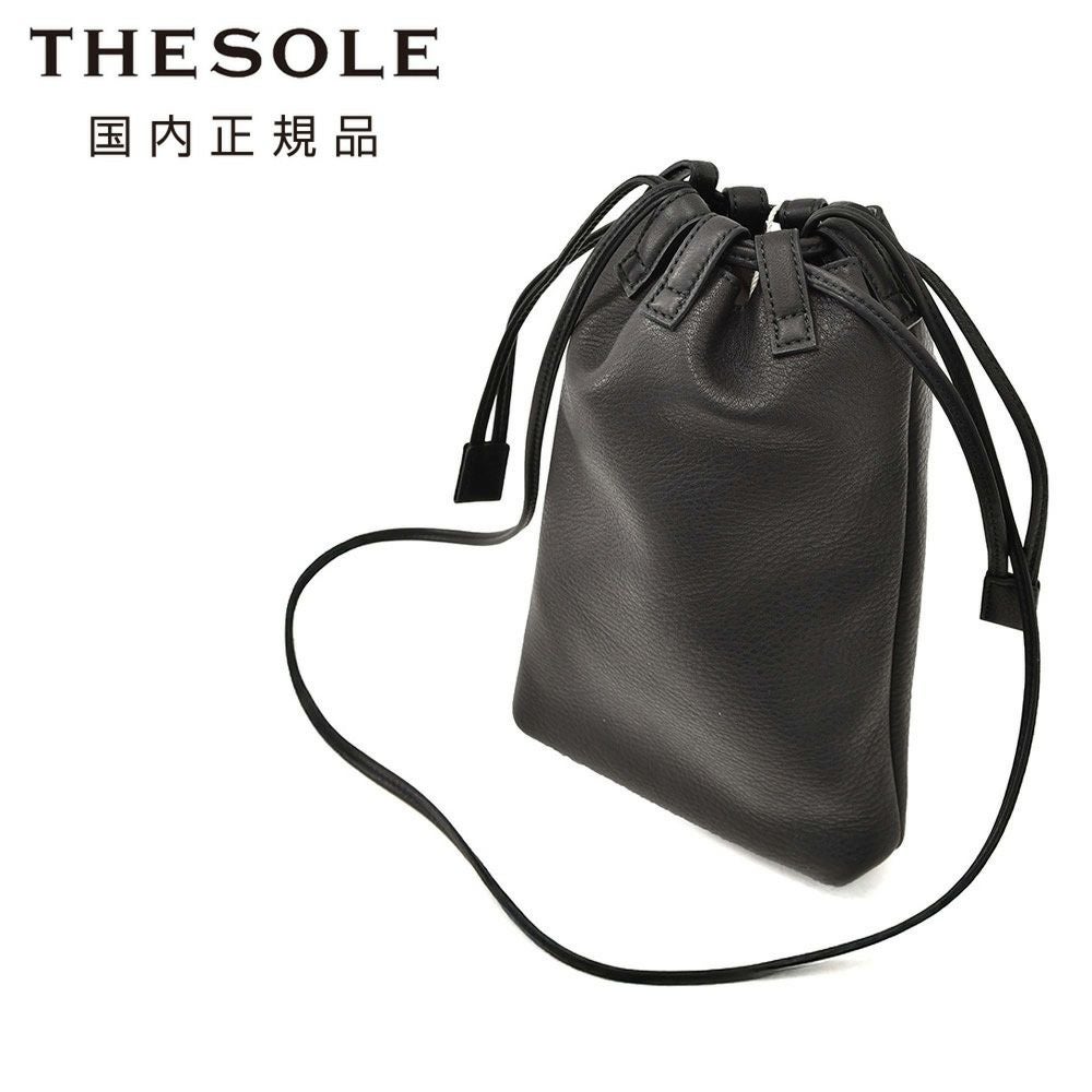 【はる】SLOW&CO ブラックレザー 巾着 サド レザー巾着(ブラック)【eGift】|デジタルギフト・ソーシャル