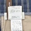 ベルウィッチBERWICHイージーパンツメンズストライプ柄パンツSAKE1PGYMサケ・ジムモデルシアサッカー生地ネイビー×ブラック1プリーツキャロットフィットドローコード調節国内正規品でらでら公式ブランド