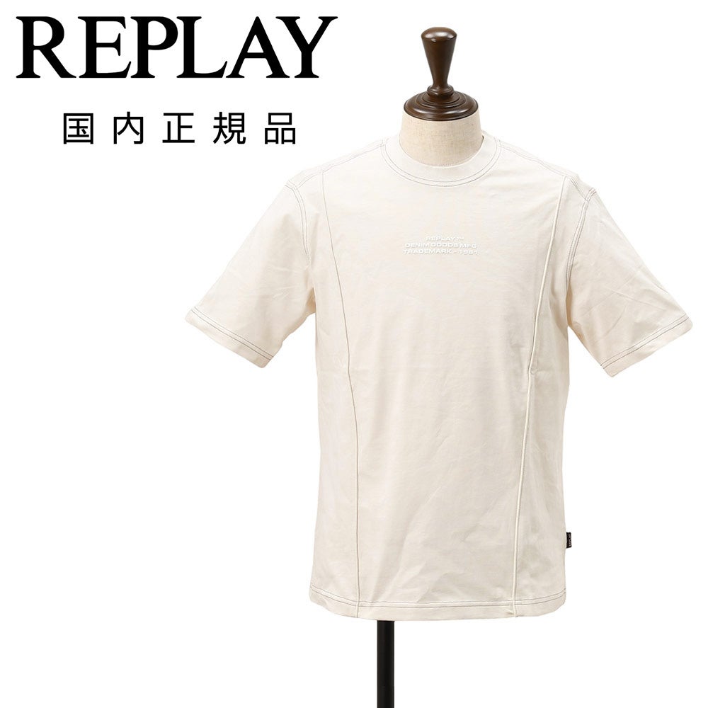 リプレイ REPLAY スタジャン メンズ ボンバージャケット ブレンド