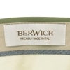 ベルウィッチBERWICHチノスラックスメンズコットンパンツJMORELLOモレッロ当店別注セージグリーンノープリーツ先染めコットンツイル生地スリムテーパード薄手仕様国内正規品でらでら公式ブランド