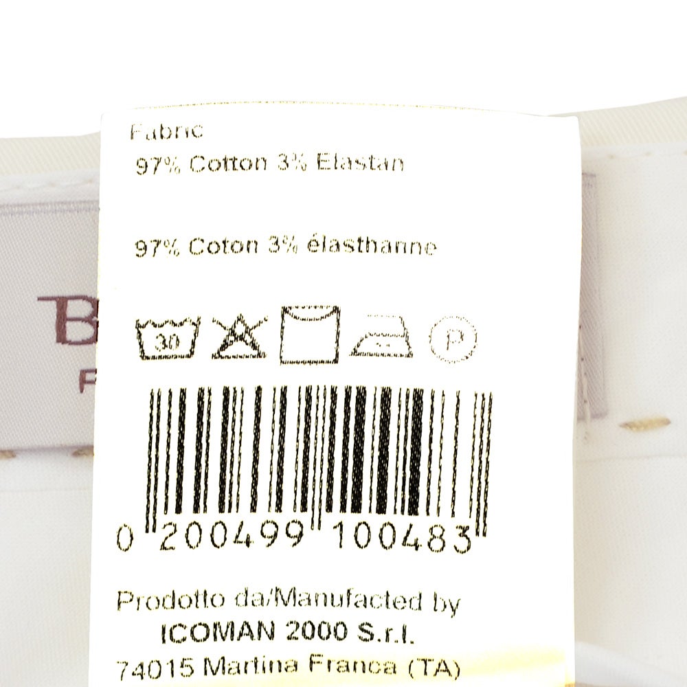 ベルウィッチBERWICHチノスラックスメンズコットンパンツJMORELLOモレッロ当店別注ホワイト白ノープリーツ先染めコットンツイル生地スリムテーパード薄手仕様国内正規品でらでら公式ブランド