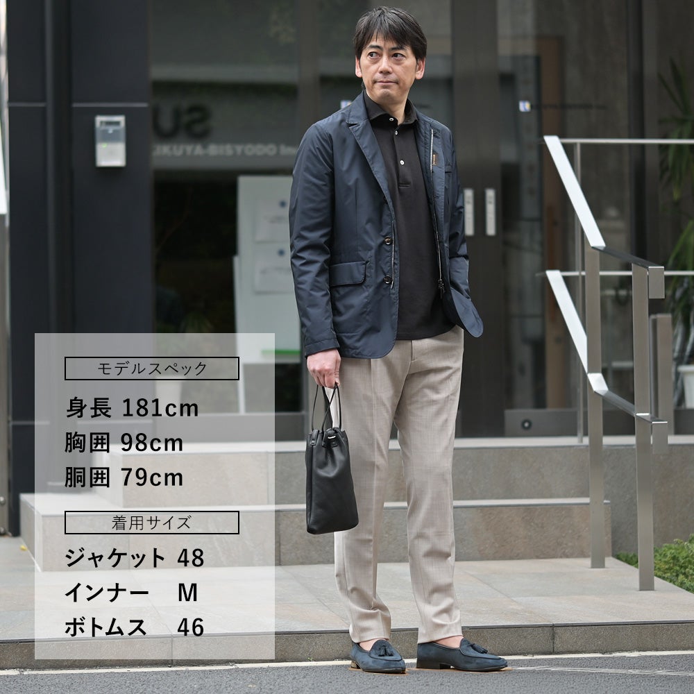 ベルウィッチBERWICHスラックスメンズサマーウールパンツBERTOベルトテクノウール生地サンドベージュ1プリーツシャーリング仕様サイドアジャスター釦国内正規品でらでら公式ブランド