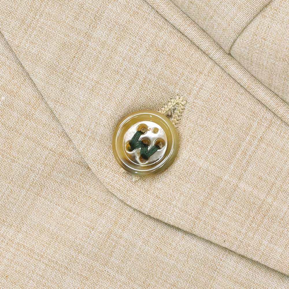 ベルウィッチBERWICHスラックスメンズサマーウールパンツBERTOベルトテクノウール生地サンドベージュ1プリーツシャーリング仕様サイドアジャスター釦国内正規品でらでら公式ブランド