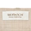 ベルウィッチBERWICHスラックスメンズサマーウールパンツBERTOベルトテクノウール生地サンドベージュ1プリーツシャーリング仕様サイドアジャスター釦国内正規品でらでら公式ブランド