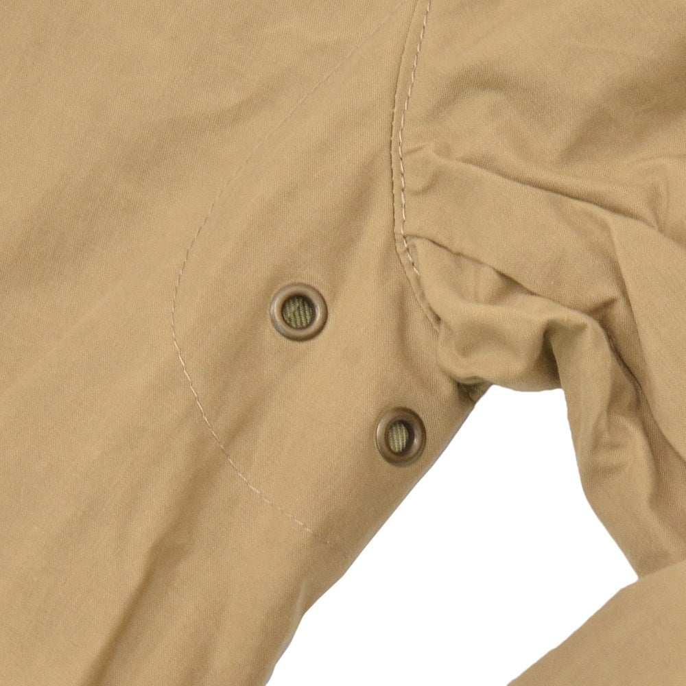 リンペルメアビレl'impermeabileスタンドカラーブルゾンメンズフライトジャケットFURIOワックスコットン生地ベージュラグランスリーブ撥水春アウター国内正規品でらでら公式ブランド