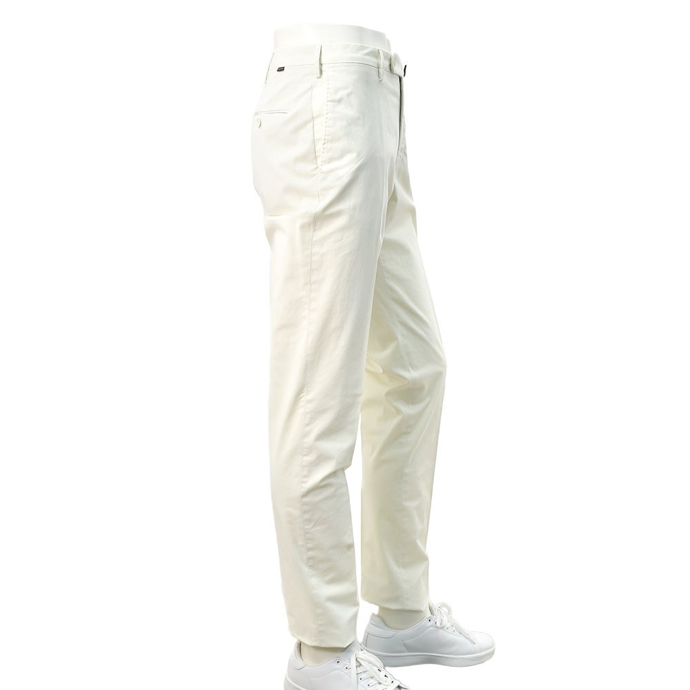 インコテックスINCOTEXコットンパンツメンズチノスラックス39型モデルロイヤルバタヴィアストレッチツイルオフホワイト白レギュラーフィットノープリーツ仕様国内正規品でらでら公式ブランド