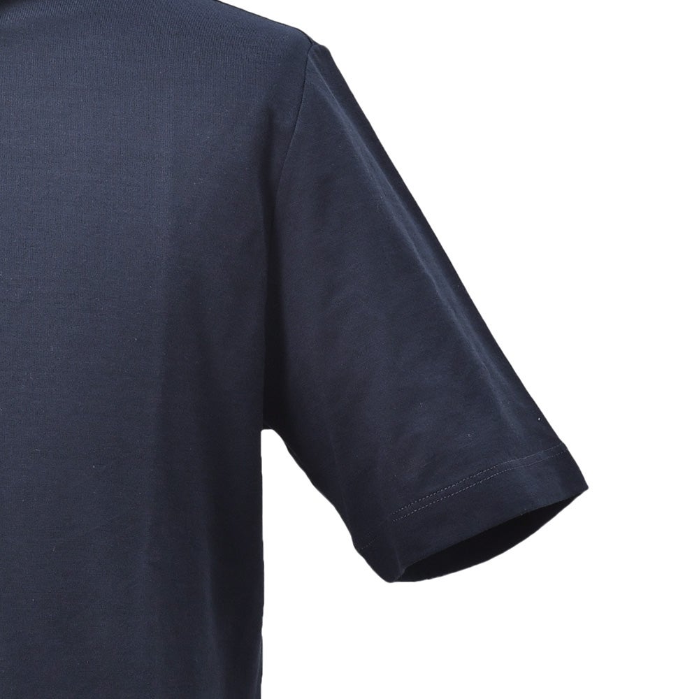 ザノーネZANONE半袖ポロシャツメンズ3つボタンフロントPOLOMCアイスコットンicecottonネイビー紺クレープ織りスリムフィット815159-ZG380ショートスリーブ国内正規品でらでら公式ブランド