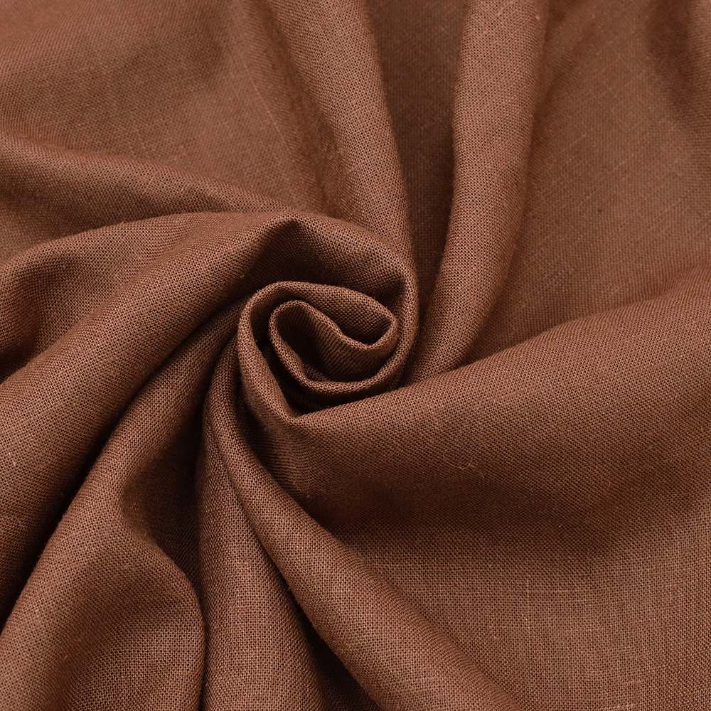 イーヴォHEVOシャツアウターメンズワークブルゾンSPECCHIOLLAスペッキオッラリネンレーヨンレッドブラウンフラップ付き胸ポケットリラックスフィット薄手国内正規品でらでら公式ブランド