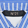 ヌメロヴェントゥーノN°21レイヤード風半袖TシャツメンズシャツコンビTシャツF061-4157異素材コットンホワイト白ブランドロゴワッペンリラックスフィット国内正規品でらでら公式ブランド