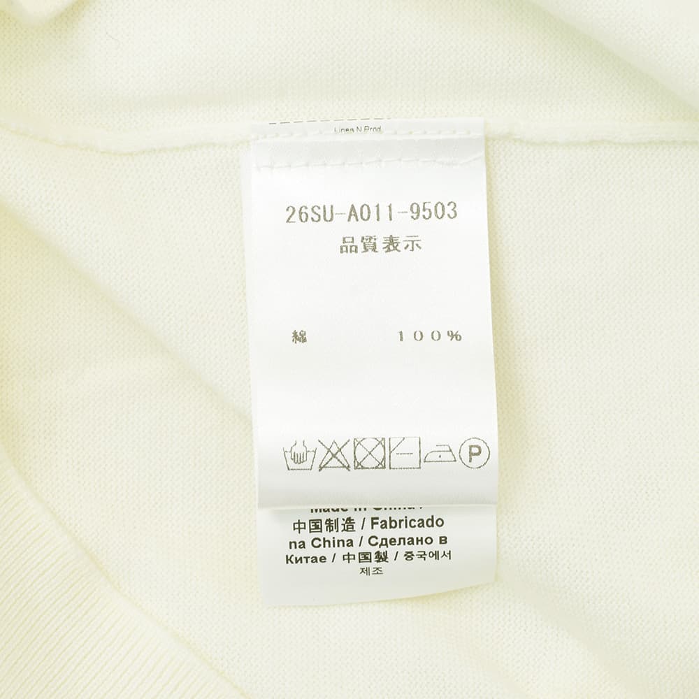 ヌメロヴェントゥーノN°21長袖サマーニットメンズクルーネックニットA011-9503コットン生地オフホワイト白ジャガードロゴハイゲージレギュラーフィット国内正規品でらでら公式ブランド
