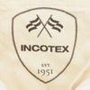 インコテックスINCOTEXハーフパンツメンズチノショーツ11S215モデルコットンストレッチツイルホワイト白ガーメントダイショートパンツ刺繍ブランドロゴ国内正規品でらでら公式ブランド