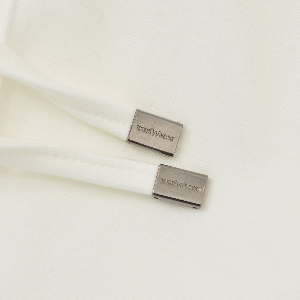 ベルウィッチBERWICHイージーパンツメンズHDUEアッカデュエ干場義雅氏別注モデルジャージースラックスホワイト白ウエストシャーリング＆ドローコード調節永久クリース国内正規品でらでら公式ブランド