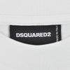 ディースクエアードDSQUARED2半袖ＴシャツメンズクルーネックカットソーICONiqueシリーズコットンジャージーホワイト白キャッププリントアイコニークリラックスシルエット国内正規品でらでら公式ブランド
