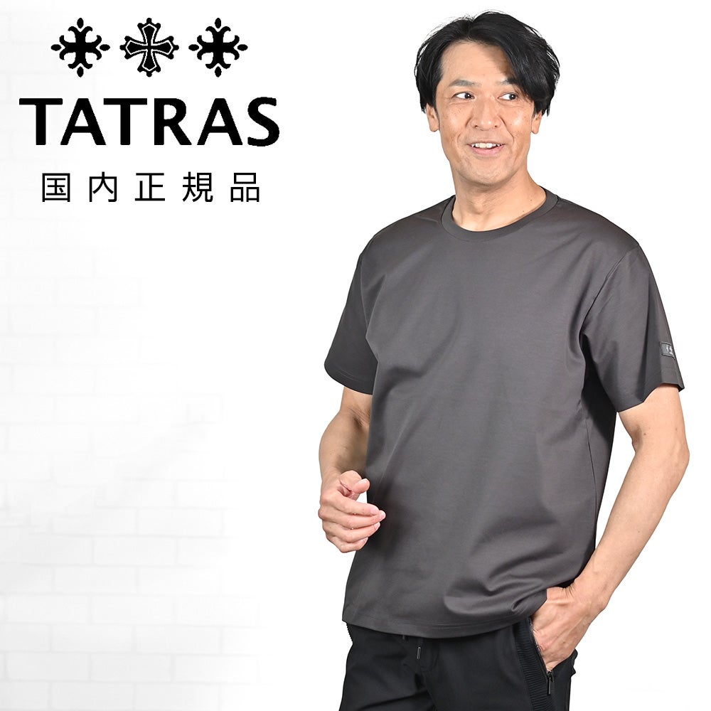 タトラス TATRAS 半袖ニットポロシャツ メンズ エリゴネ ERIGONE 3つ釦