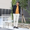 レッドカードトーキョーREDCARDTOKYOデニムスラックスメンズコットンストレッチジーンズSlackスラックヴィンテージホワイト１プリーツセンタークリーステーパード国内正規品でらでら公式ブランド