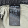 レッドカードトーキョーREDCARDTOKYOストレッチデニムパンツメンズスリムテーパードジーンズRhythm+リズムプラスブラックウォッシュカイハラデニムアンクル丈国内正規品でらでら公式ブランド