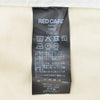 レッドカードトーキョーREDCARDTOKYOストレートデニムパンツメンズワイドジーンズJiroジローモデルリターンコットンユーズドホワイト白裾ダメージ加工国内正規品でらでら公式ブランド