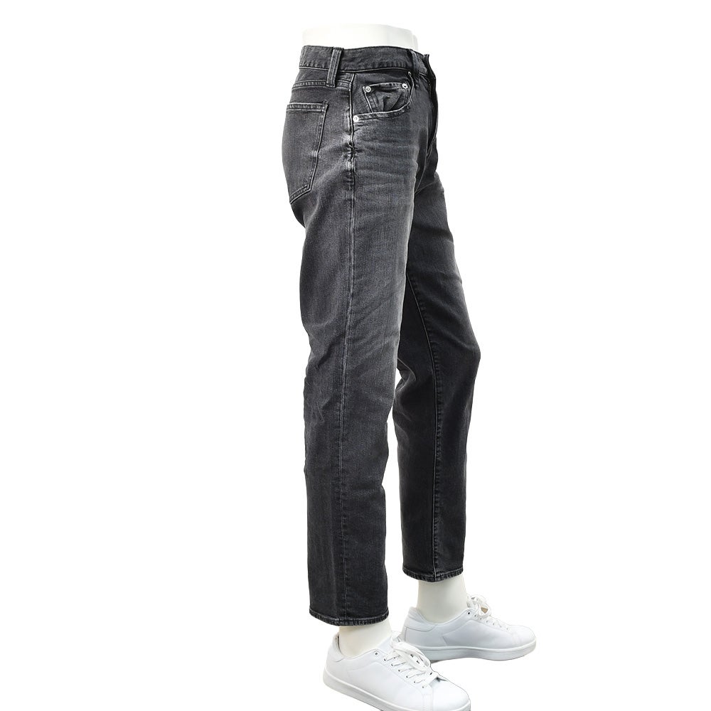 レッドカードトーキョーREDCARDTOKYOストレッチデニムパンツメンズスリムストレートジーンズBassバスモデルダークグレーウォッシュカイハラデニムヴィンテージ加工国内正規品でらでら公式ブランド