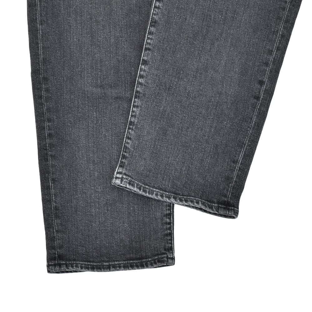 レッドカードトーキョーREDCARDTOKYOストレッチデニムパンツメンズスリムストレートジーンズBassバスモデルダークグレーウォッシュカイハラデニムヴィンテージ加工国内正規品でらでら公式ブランド