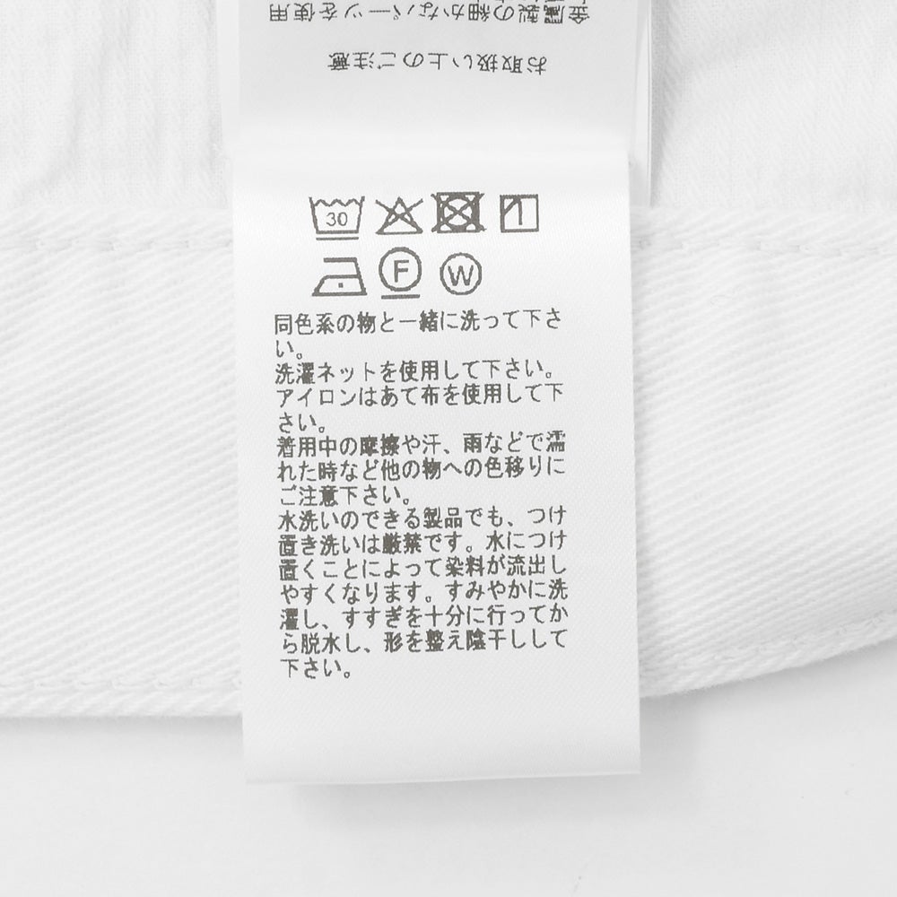 【ポイント8倍3/269:59まで】アントレアミENTREAMISデニムパンツメンズ５ポケットパンツCHRISモデルコットンツイルオフホワイトレギュラーテーパードフィットミドルオンスバックパッチ国内正規品でらでら公式ブランド