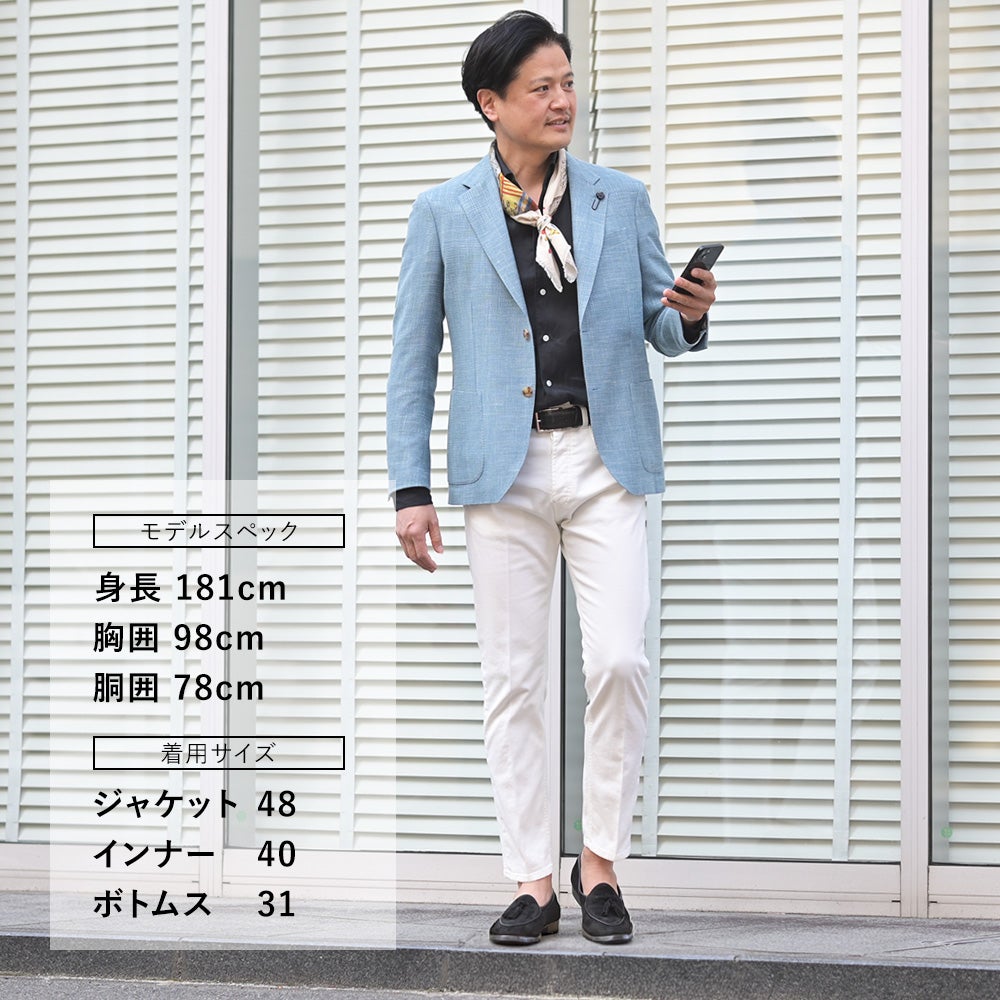 【ポイント8倍3/269:59まで】アントレアミENTREAMISデニムパンツメンズ５ポケットパンツCHRISモデルコットンツイルオフホワイトレギュラーテーパードフィットミドルオンスバックパッチ国内正規品でらでら公式ブランド