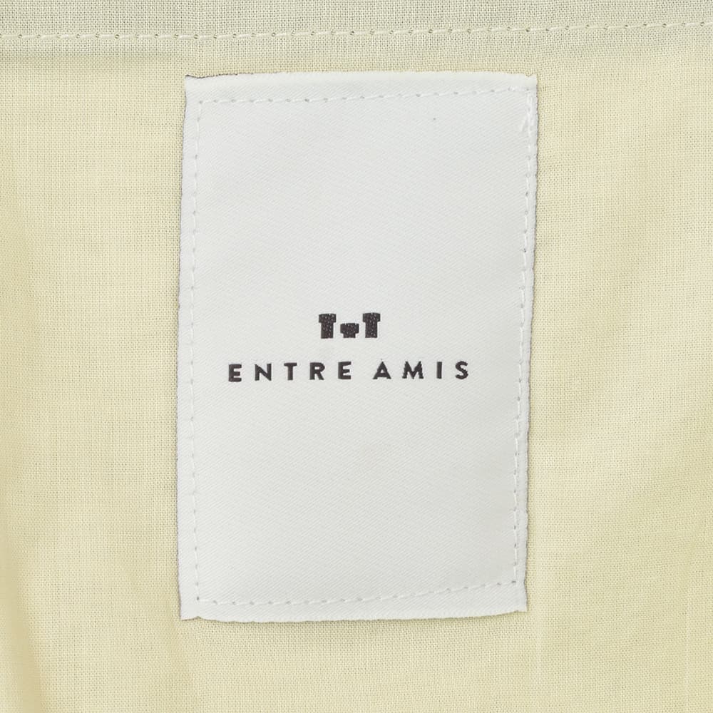 【ポイント8倍3/269:59まで】アントレアミENTREAMISチノスラックスメンズコットンパンツ8502モデル薄手ストレッチコットンミリタリーグリーンレギュラーテーパードライトオンスドレスチノ国内正規品でらでら公式ブランド