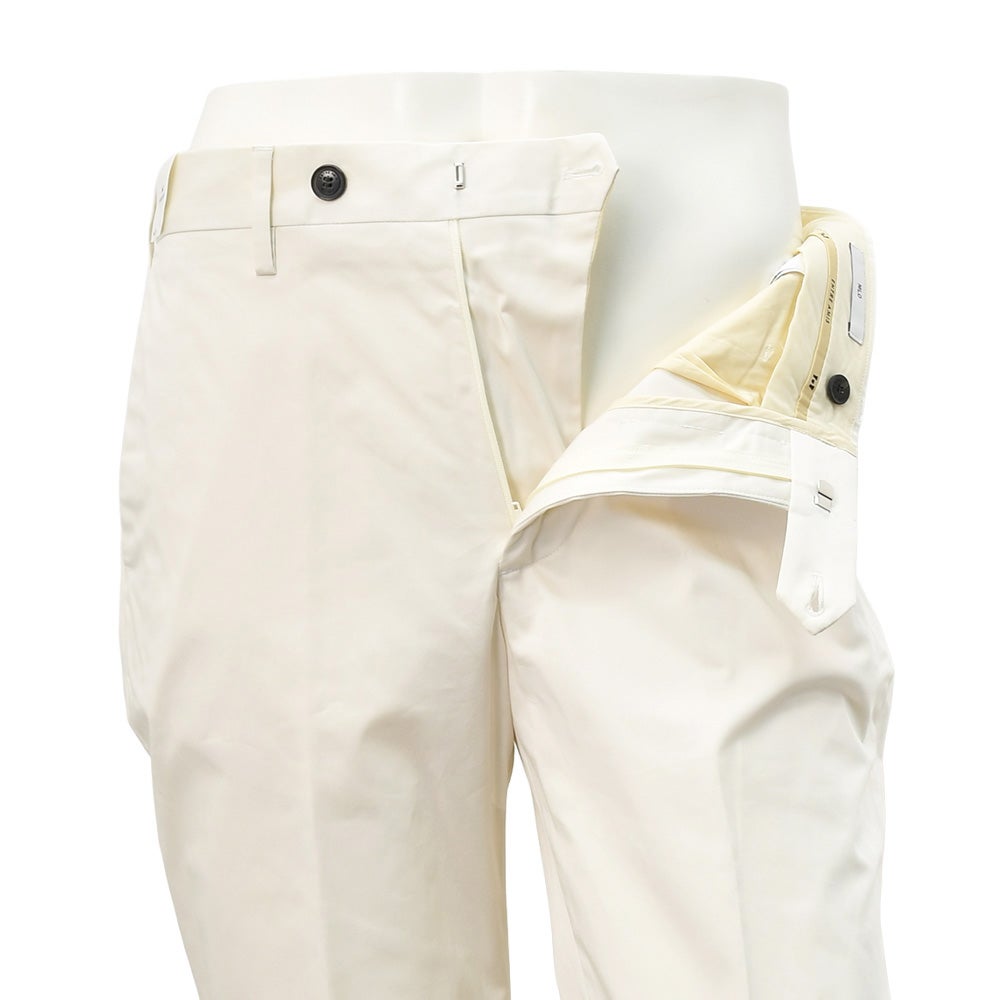 【ポイント8倍3/269:59まで】アントレアミENTREAMISチノスラックスメンズコットンパンツ8502モデル薄手ストレッチコットンアンティークホワイトレギュラーテーパードライトオンスドレスチノ国内正規品でらでら公式ブランド