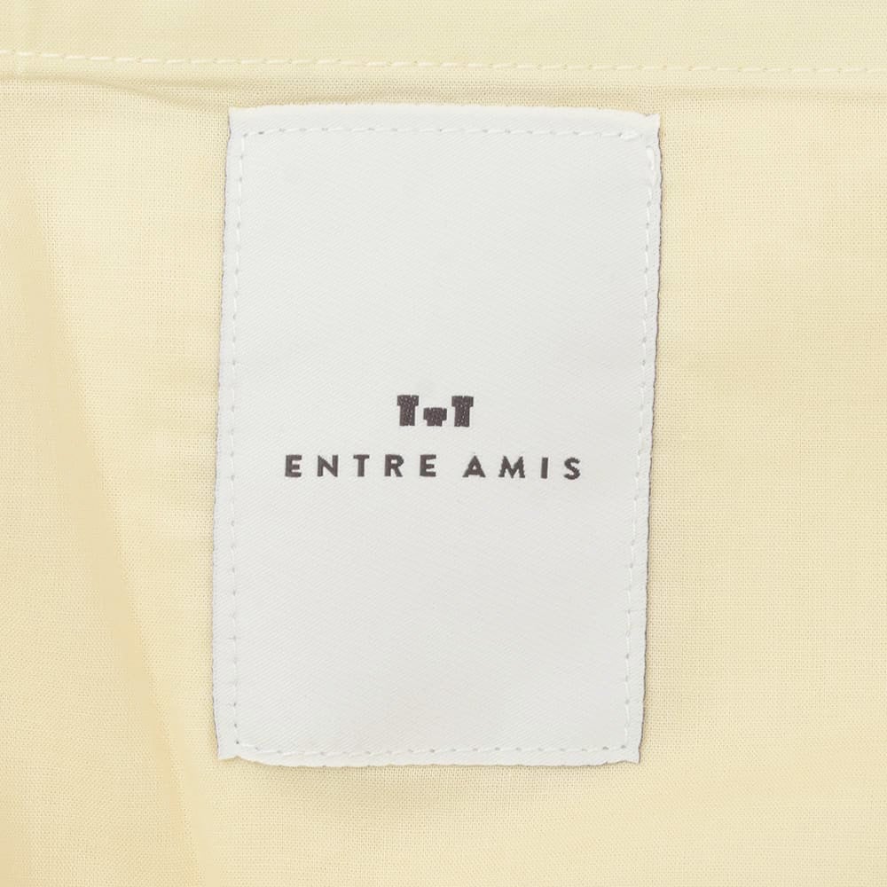 【ポイント8倍3/269:59まで】アントレアミENTREAMISチノスラックスメンズコットンパンツ8502モデル薄手ストレッチコットンアンティークホワイトレギュラーテーパードライトオンスドレスチノ国内正規品でらでら公式ブランド