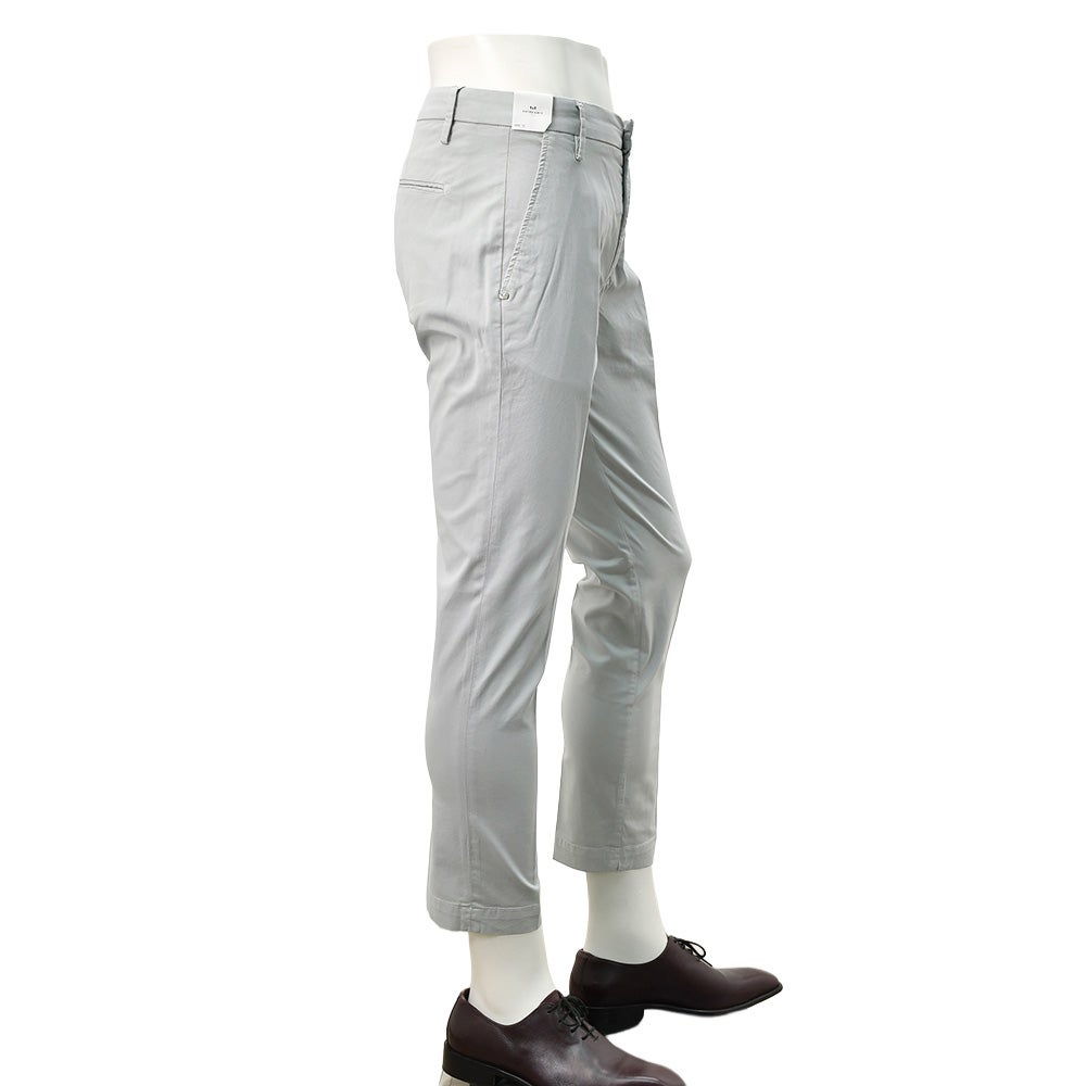 【ポイント8倍3/269:59まで】アントレアミENTREAMISチノスラックスメンズコットンパンツ8188モデル薄手ストレッチコットンライトグレースリムテーパードライトオンスクロップド丈国内正規品でらでら公式ブランド