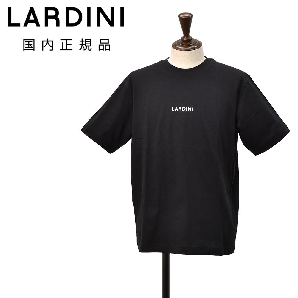 オ*ラ様 ラルディーニ コットンポロシャツ ブラック サイズ48 ラルディーニ メンズ ポロシャツ LARDINI ブランド ニット トップス