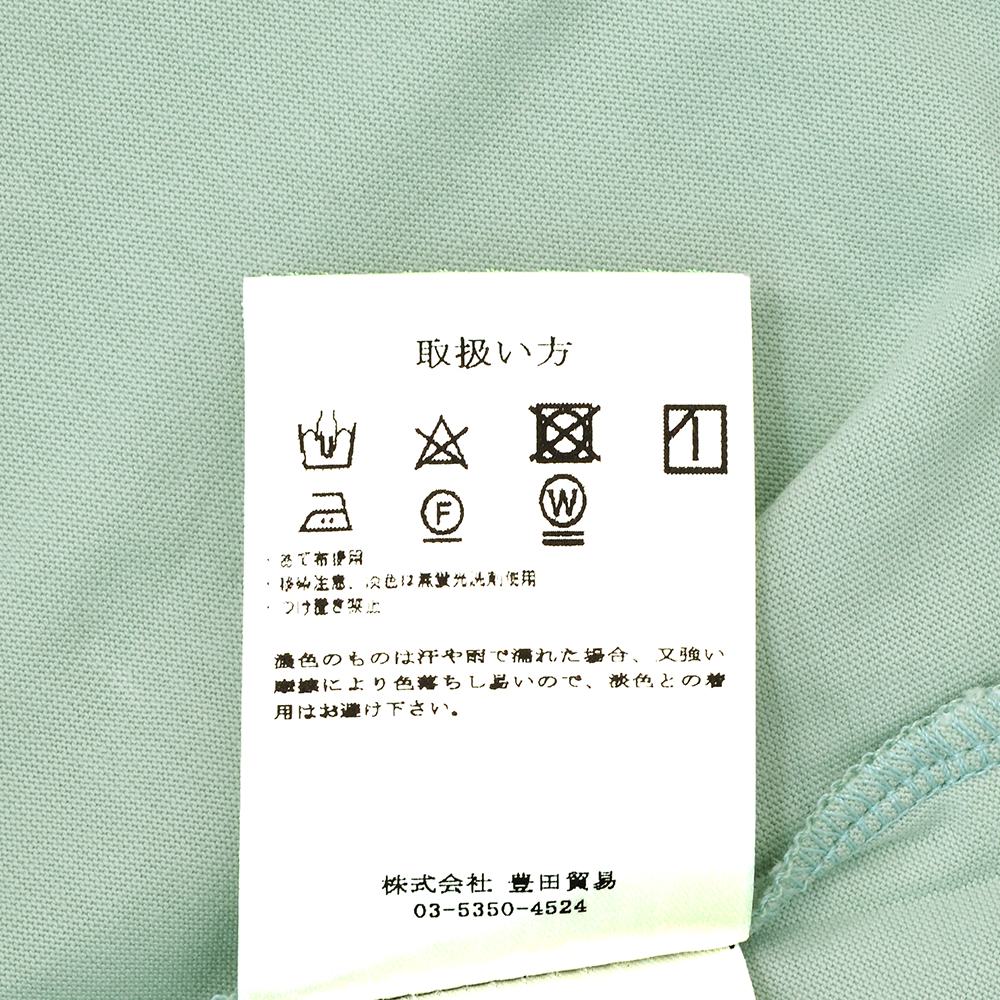 ラルディーニLARDINI半袖TシャツメンズクルーネックカットソーCNJLTMC70コットンジャージーライトオリーブブランドロゴ左裾ブランドタグリラックスシルエット国内正規品でらでら公式ブランド