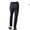 【preSALE!20%off】ヘルノHERNOテーパードパンツメンズシアサッカー生地1プリーツ仕様ネイビー紺PT000093Uゴムウエスト&ドローコードストレッチ国内正規品でらでら公式ブランド