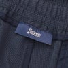 【preSALE!20%off】ヘルノHERNOテーパードパンツメンズシアサッカー生地1プリーツ仕様ネイビー紺PT000093Uゴムウエスト&ドローコードストレッチ国内正規品でらでら公式ブランド