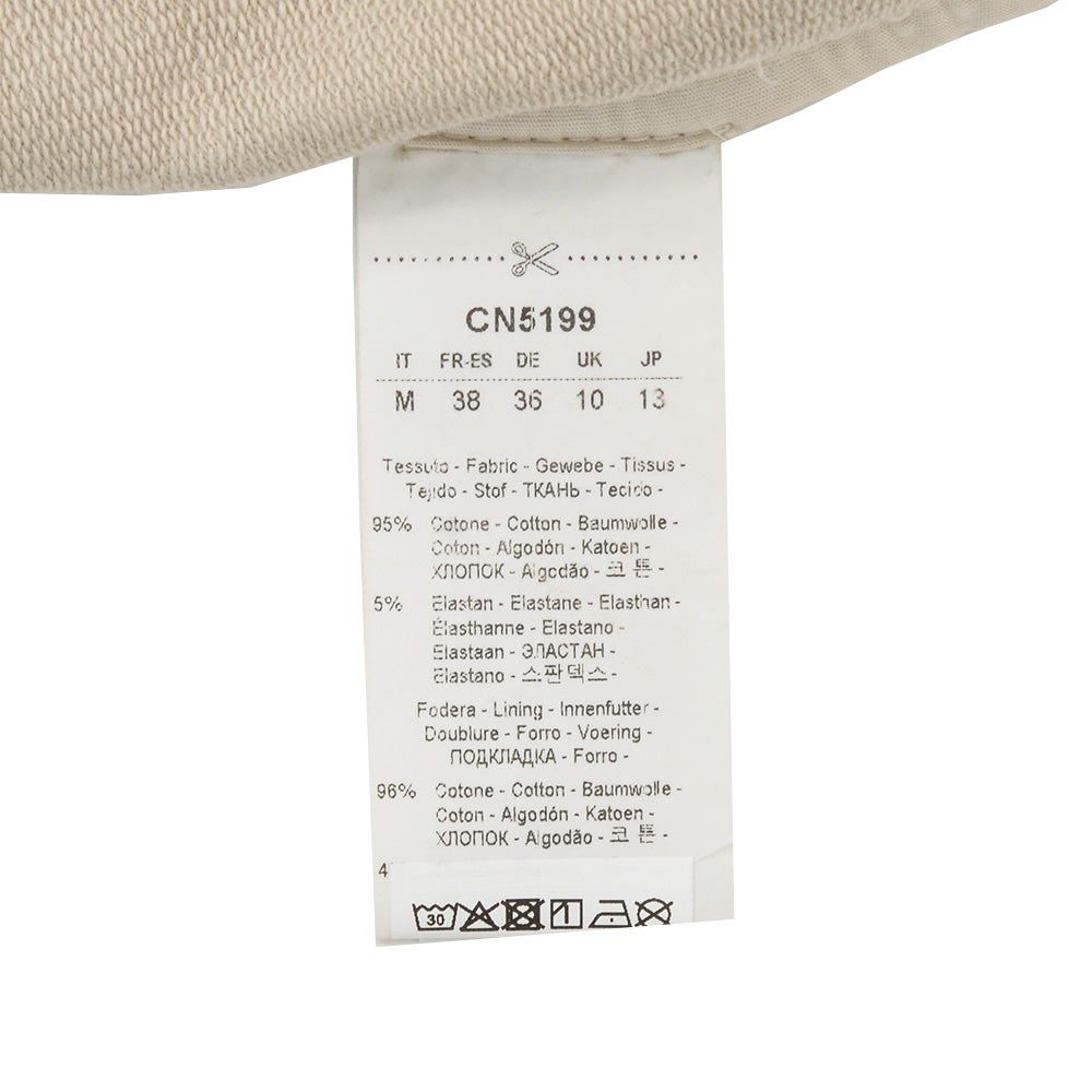 チルコロCIRCOLO1901ドライビングブルゾンメンズスタンドネックブルゾンコットンジャージーライトスウェット生地ベージュガーメントダイレギュラーフィット国内正規品でらでら公式ブランド