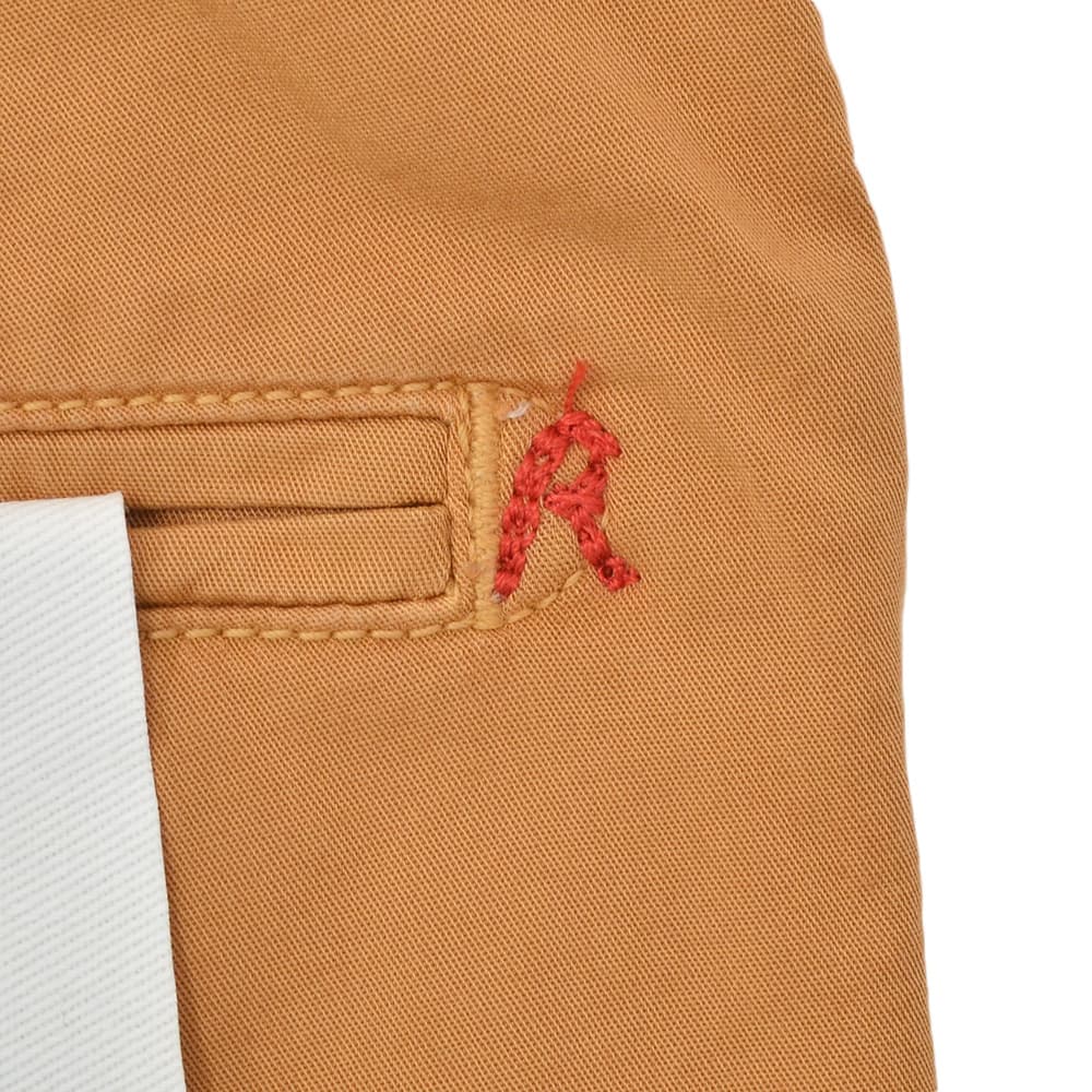 リプレイREPLAYコットンパンツメンズチノスラックスベニーBENNIコットンストレッチオレンジブラウンX-L.I.T.E+ライトオンスレギュラーテーパードシルエット軽量国内正規品でらでら公式ブランド